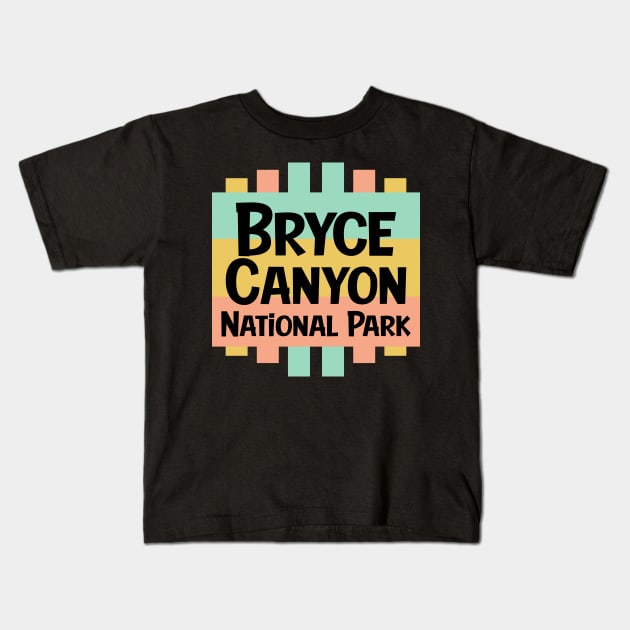 Bryce Canyon National Park Kids T-Shirt by colorsplash